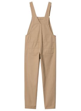 Peto Carhartt Bib Beige Para Mujer