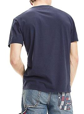 Camiseta Tommy Jeans Essential Box Marino Hombre
