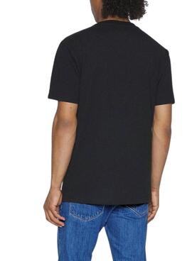 Camiseta Tommy Jeans TJ Negro para Hombre