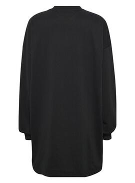 Vestido Tommy Jeans Luxe Negro para Mujer
