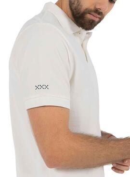 Polo El Pulpo Basic Blanco Para Hombre