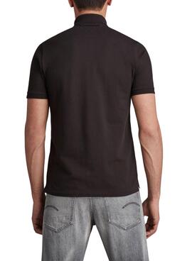 Polo G-Star Dunda Negro Para Hombre