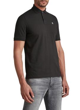 Polo G-Star Dunda Negro Para Hombre
