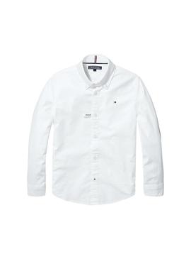 Camisa Tommy Jeans Taffy Blanco Niño