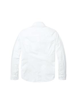 Camisa Tommy Jeans Taffy Blanco Niño