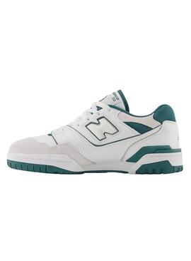 Zapatillas New Balance BB550 Blanco Verde Mujer