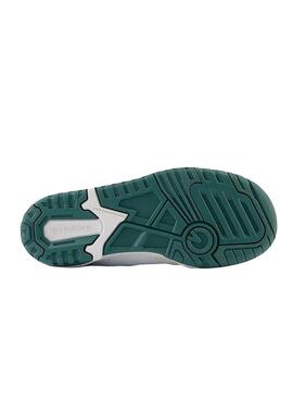 Zapatillas New Balance 550 Blanco Verde Kids