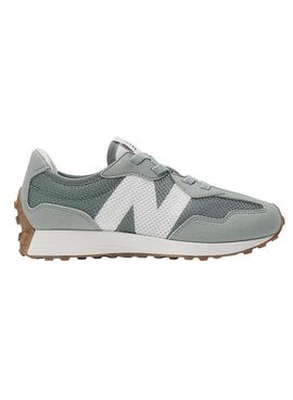 Zapatillas New Balance 327 Verde Para Niños