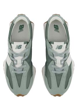 Zapatillas New Balance 327 Verde Para Niño y Niña