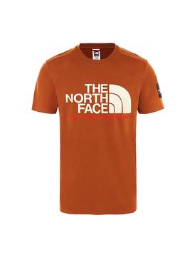 Camiseta The North Face Fine Naranja Hombre