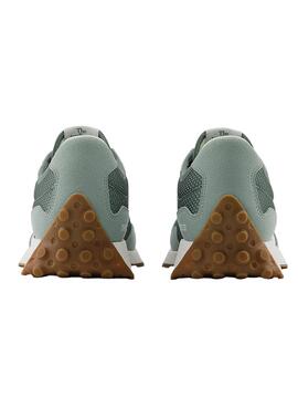 Zapatillas New Balance 327 Verde Para Niño y Niña