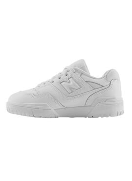 Zapatillas New Balance 550 Blanco Para Niños