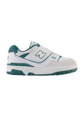 Zapatilla New Balance 550 Blanco Verde Niño y Niña