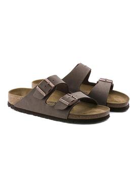 Sandalias Birkenstock Arizona Mocha Para Mujer