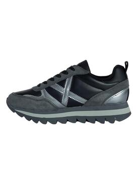 Zapatillas Munich Ripple 52 Negro Para Mujer