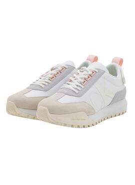 Zapatillas Calvin Klein Toothy Runner Pearl Mujer
