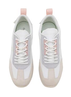 Zapatillas Calvin Klein Toothy Runner Pearl Mujer