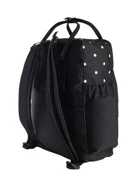 Mochila Munich Cour Estampado Lunares Negro