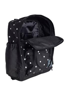 Mochila Munich Cour Estampado Lunares Negro