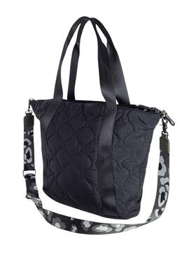 Bolso Munich Shopper Balloon Negro Para Mujer