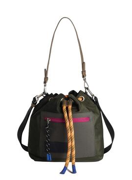 Bolso Munich Deep Bucket Verde Para Mujer