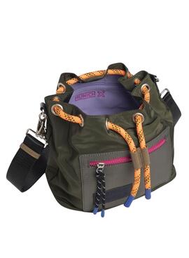 Bolso Munich Deep Bucket Verde Para Mujer