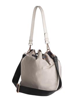 Bolso Munich Deep Bucket Beige Para Mujer