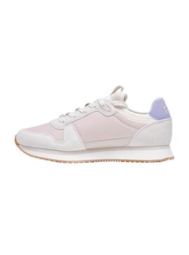 Zapatillas Calvin Klein Runner Sock Beige Mujer