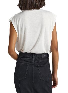 Camiseta Pepe Jeans Berenice Blanco Para Mujer