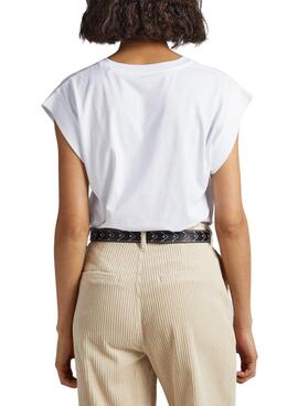 Camiseta Pepe Jeans Bianca Blanco Para Mujer