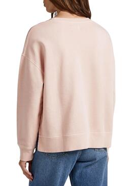 Sudadera Pepe Jeans  Bailey Rosa Para Mujer