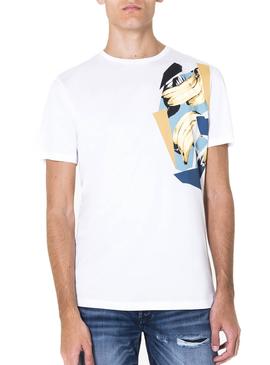 Camiseta Antony Morato Banane Blanco