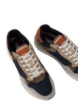 Zapatillas Hoff Biarritz Marino Para Hombre