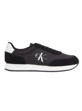 Zapatillas Calvin Klein Retro Runner Negro Hombre