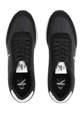 Zapatillas Calvin Klein Retro Runner Negro Hombre