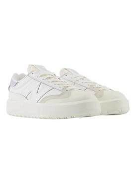 Zapatillas New Balance CT302 Blanco Violeta Mujer