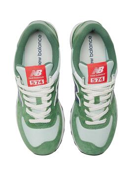Zapatillas New Balance U574HGB Verde Para Hombre