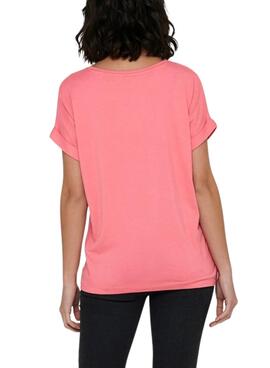 Camiseta Only Moster Tea Rose Para Mujer