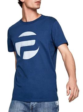 Camiseta Pepe Jeans 45TH Azul Hombre