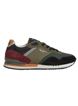 Zapatillas Pepe Jeans London Forest  Verde Hombre