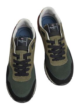 Zapatillas Pepe Jeans London Forest  Verde Hombre