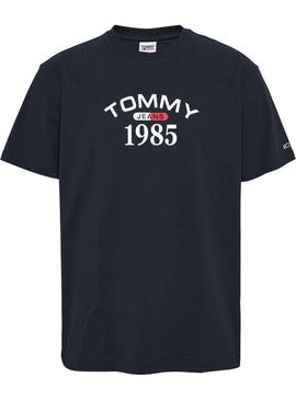 Camiseta Tommy Jeans Classic 1985 Marino Hombre