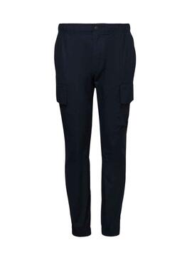 Pantalón Calvin Klein Skinny Washed Negro Hombre