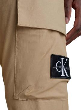Pantalón Cargo Calvin Klein Skinny Washed Hombre