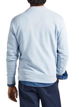 Sudadera Pepe Jeans Old Wive Crew Azul para Hombre