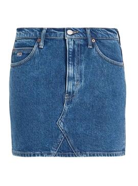 Falda Tommy Jeans Mini Izzie Denim para Mujer