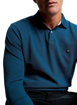 Polo Tommy Hilfiger 1985 Regular Azul para Hombre