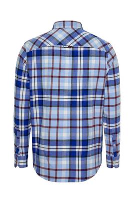 Camisa Tommy Jeans Classic Essential Azul Hombre