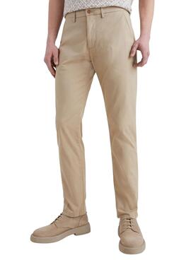 Pantalón Tommy Hilfiger Denton 1985 Beige Hombre