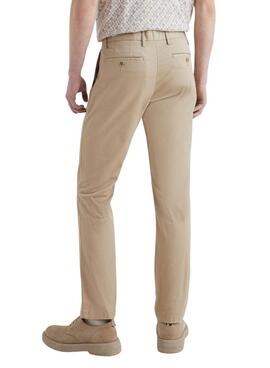 Pantalón Tommy Hilfiger Denton 1985 Beige Hombre